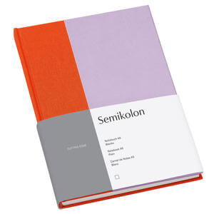 Semikolon Cutting Edge Plain Paper A5 Notebook